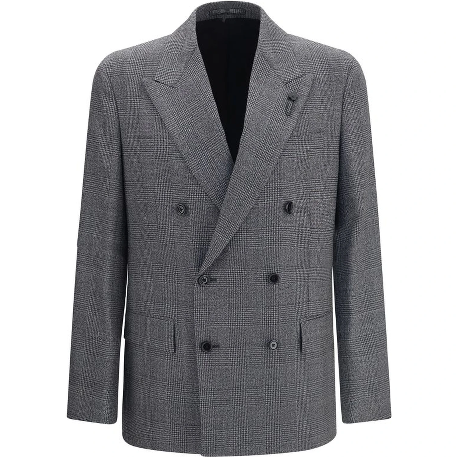 Gray Wool Oves Aries Blazer