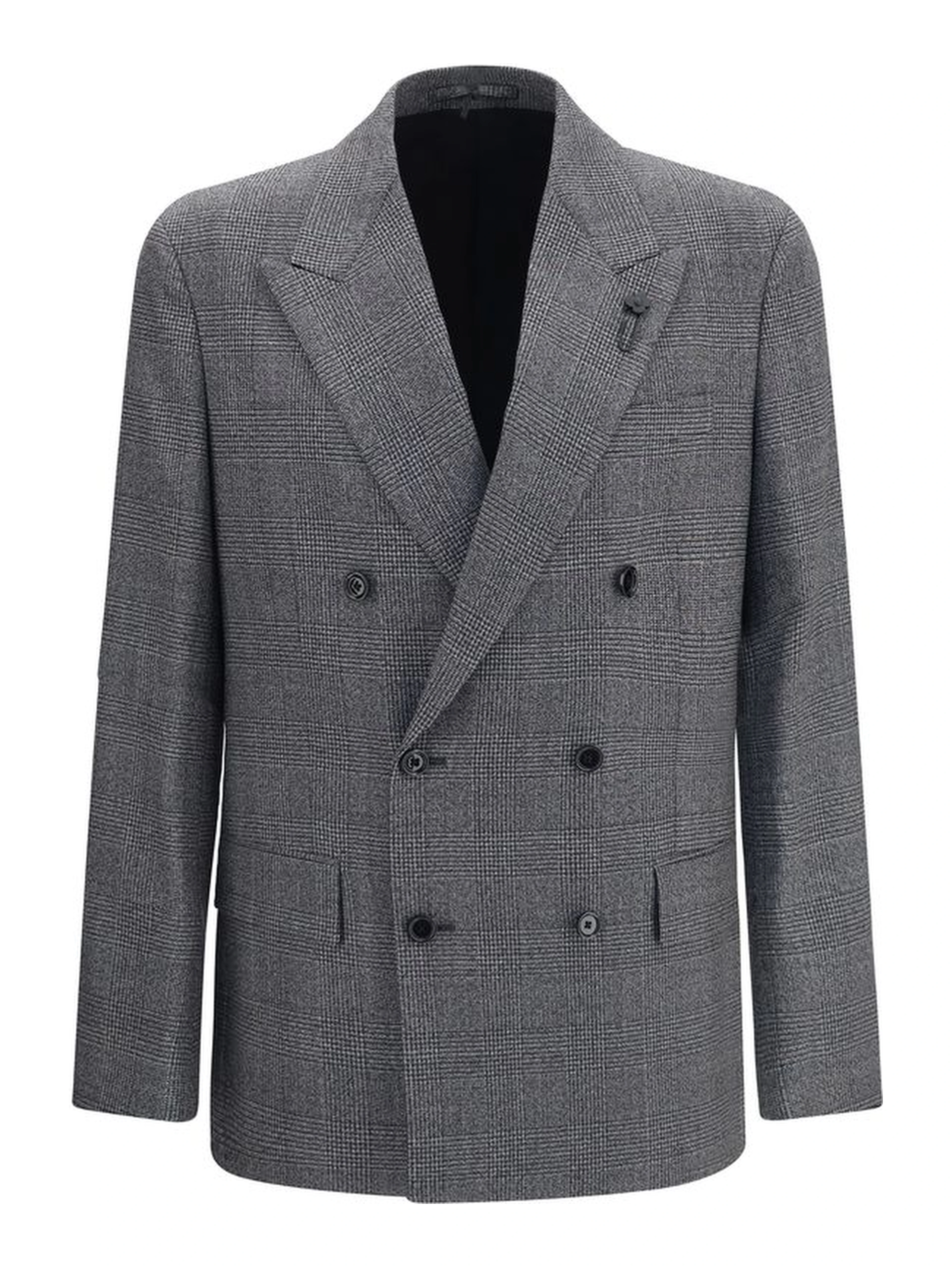 Gray Wool Oves Aries Blazer