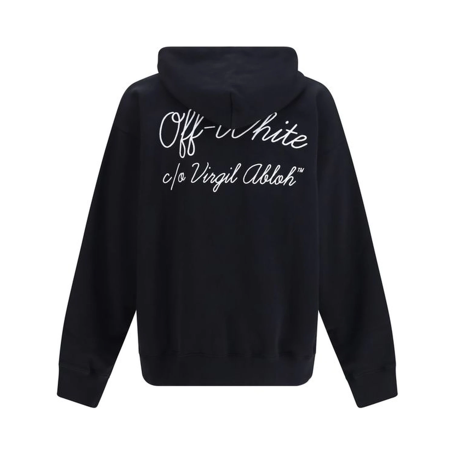 Black Cotton Sweatshirt