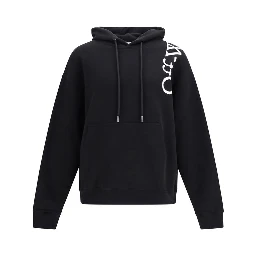 Black Cotton Sweatshirt