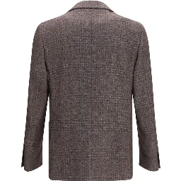 Brown Wool Oves Aries Blazer