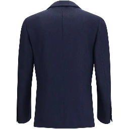 Blue Wool Oves Aries Jacket
