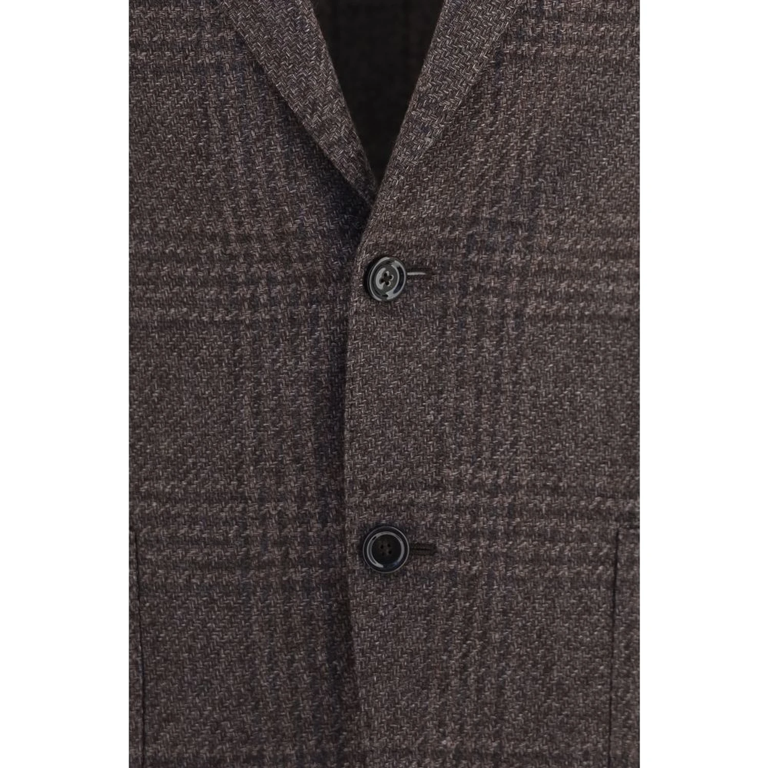 Brown Wool Oves Aries Blazer