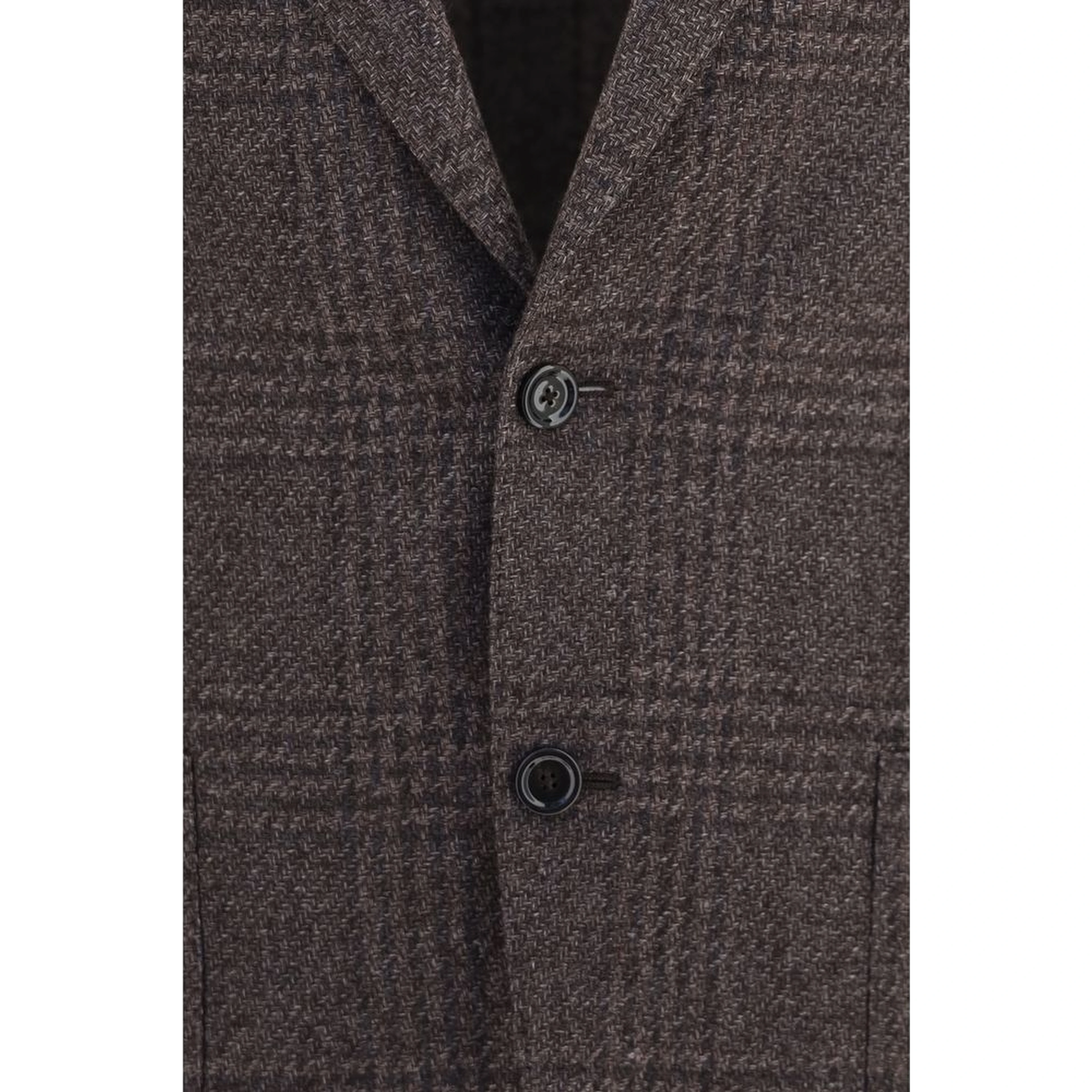Brown Wool Oves Aries Blazer