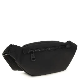 Black Nylon Shoulder Bag