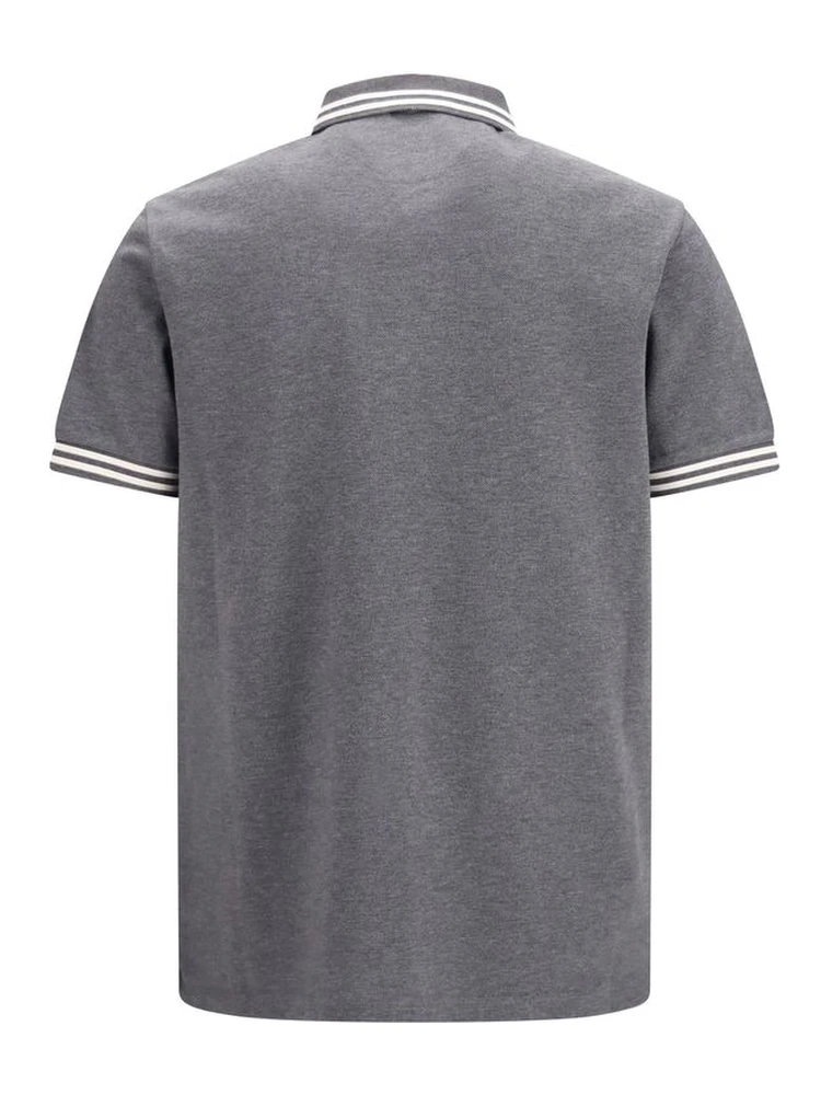 Gray Cotton Polo Shirt alternative