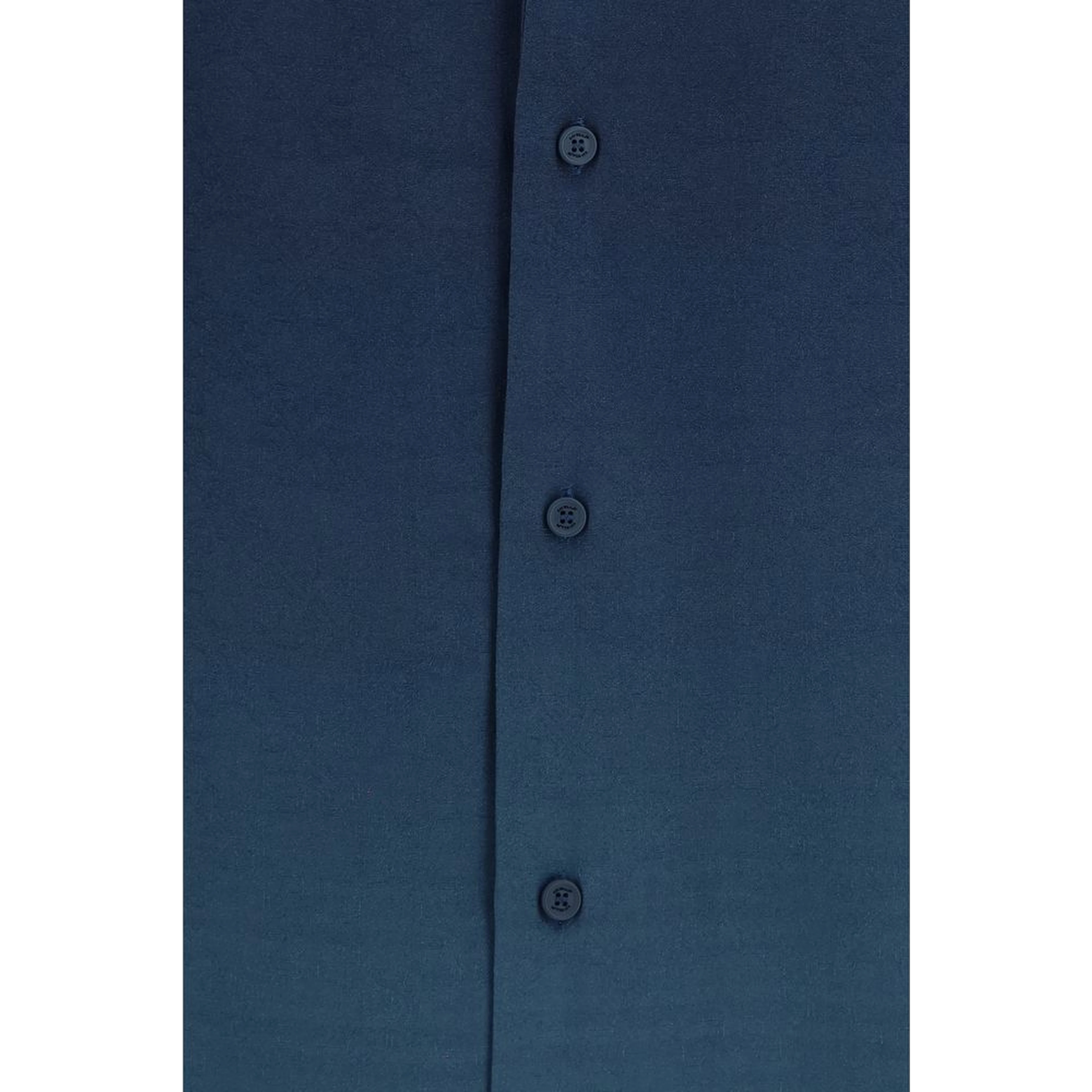 Blue Viscose Pattern Shirt