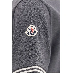 Gray Cotton Polo Shirt
