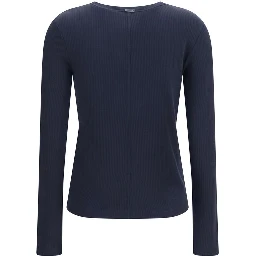 Blue Lyocell Sweatshirt