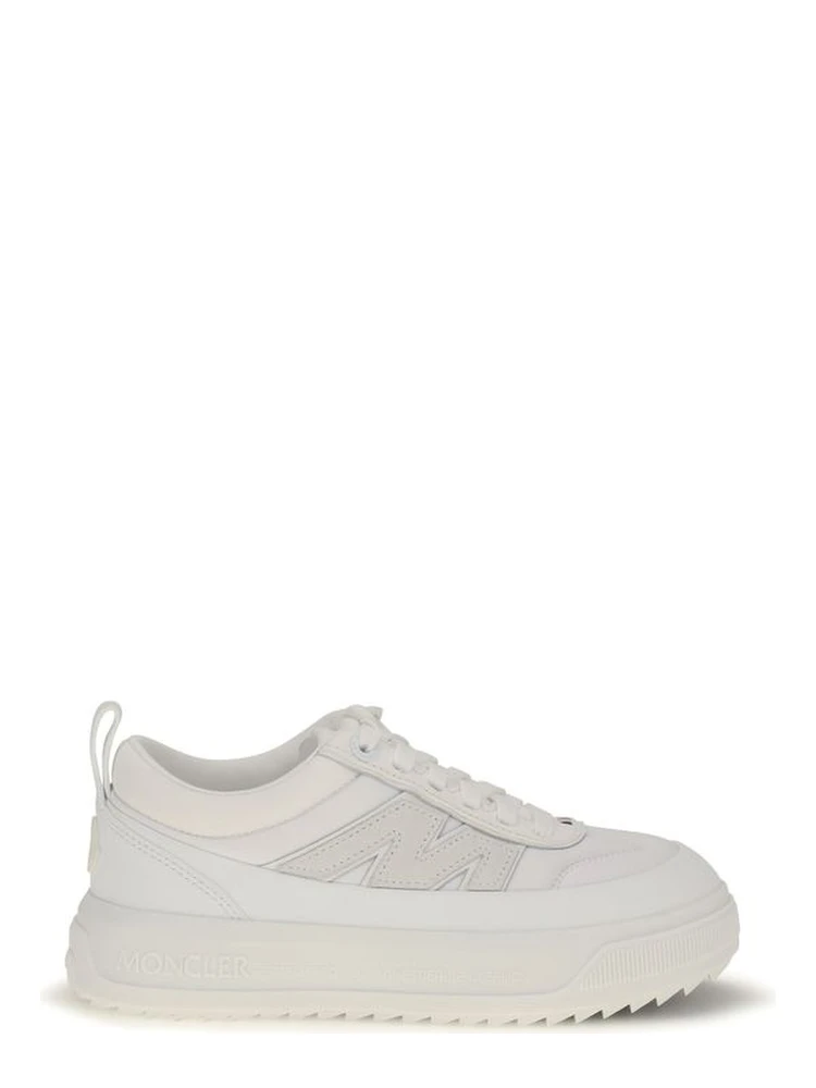 White Polyamide Athletic Sneakers