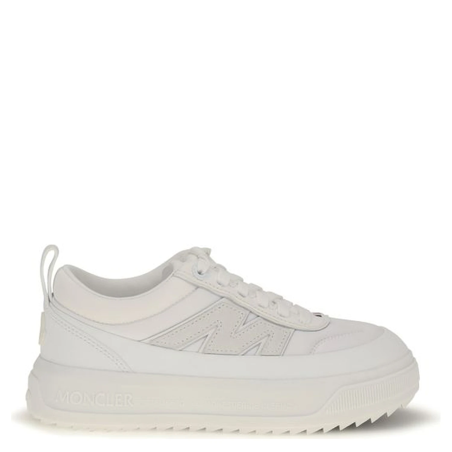 White Polyamide Athletic Sneakers