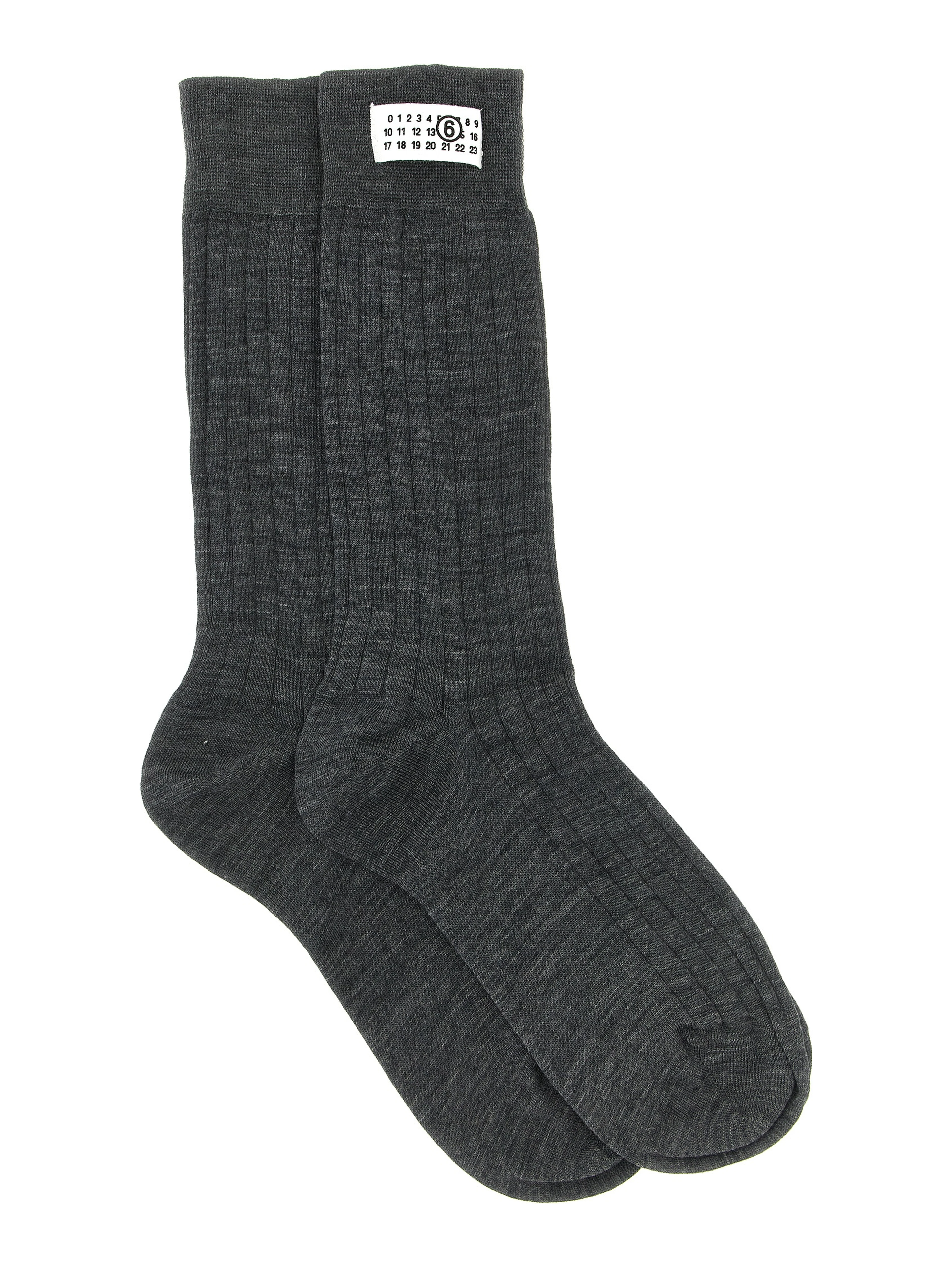 Gray Wool Socks