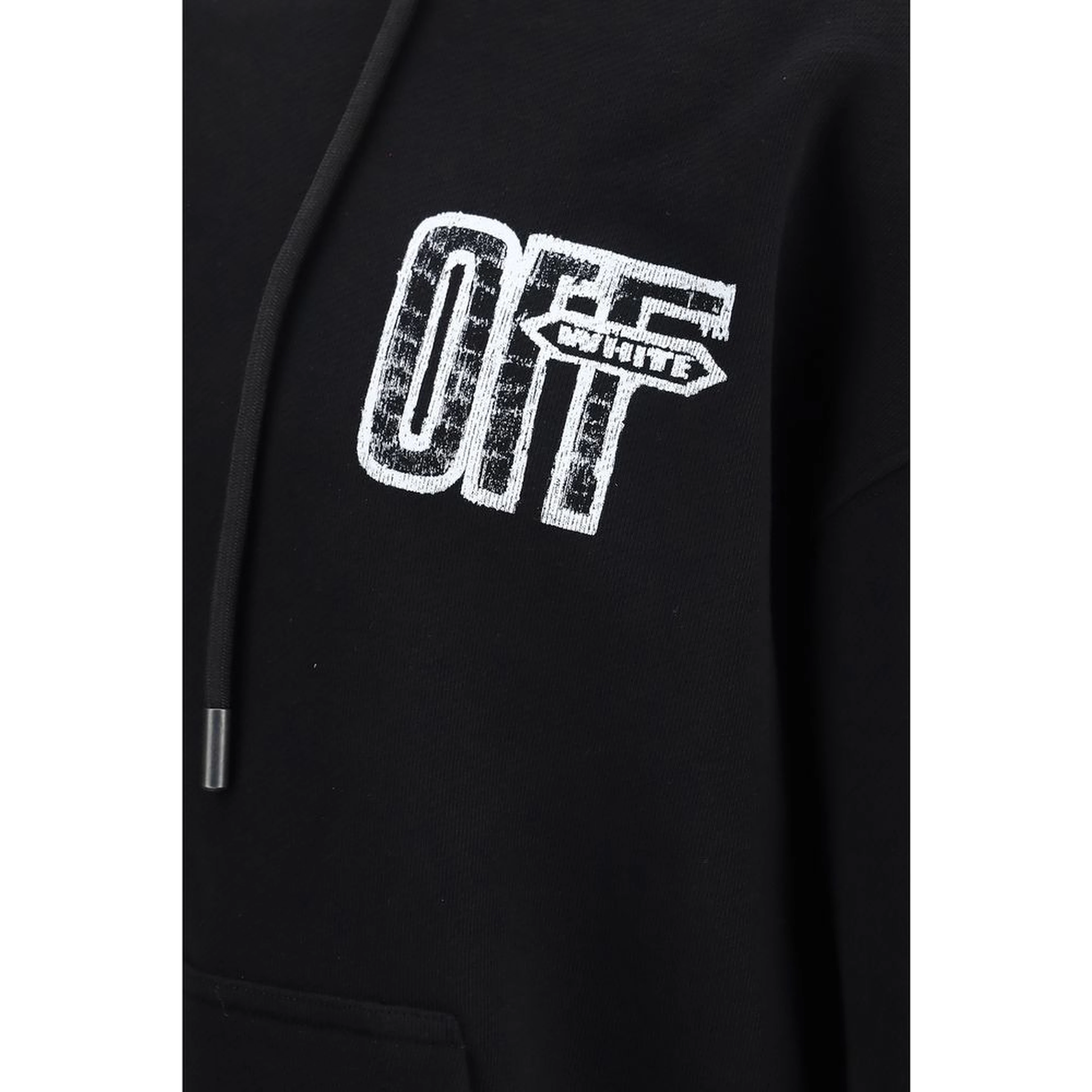 Black Cotton Sweatshirt