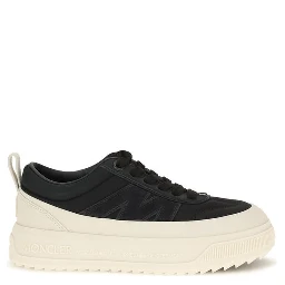 Black Polyamide Athletic Sneakers