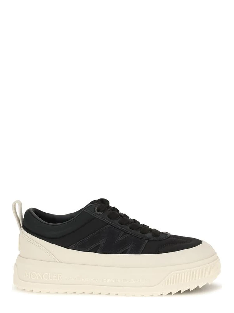 Black Polyamide Athletic Sneakers