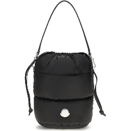 Black Nylon Backet Bag