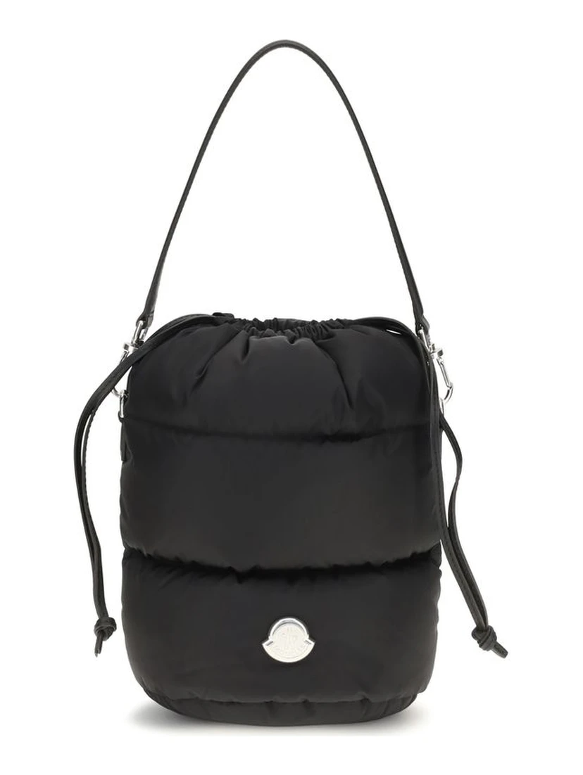 Black Nylon Backet Bag
