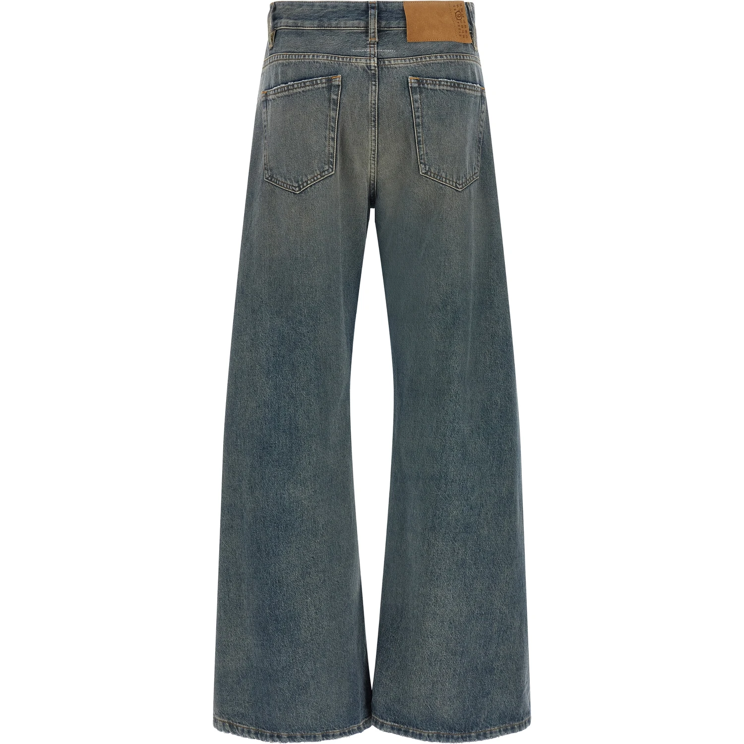 Blue Cotton Jeans Denim