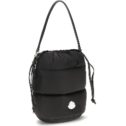 Black Nylon Backet Bag