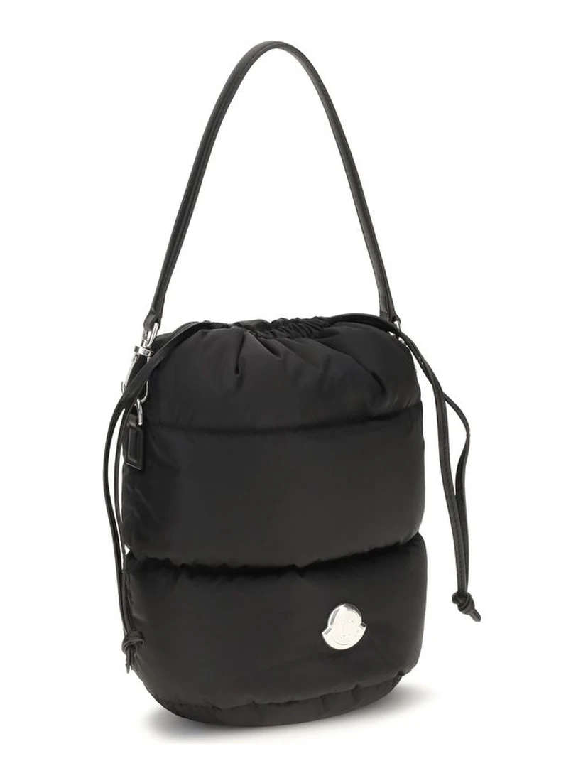Black Nylon Backet Bag