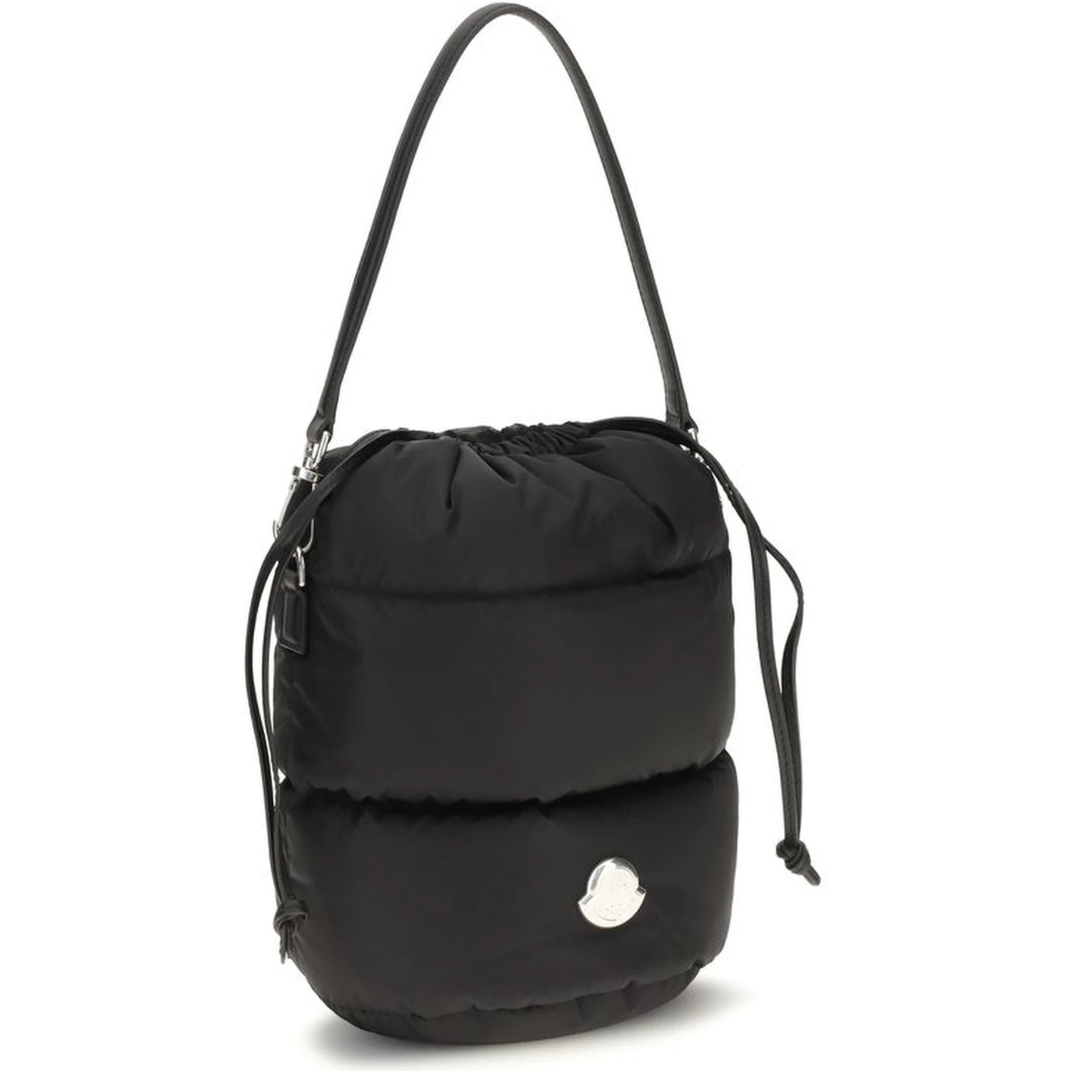 Black Nylon Backet Bag