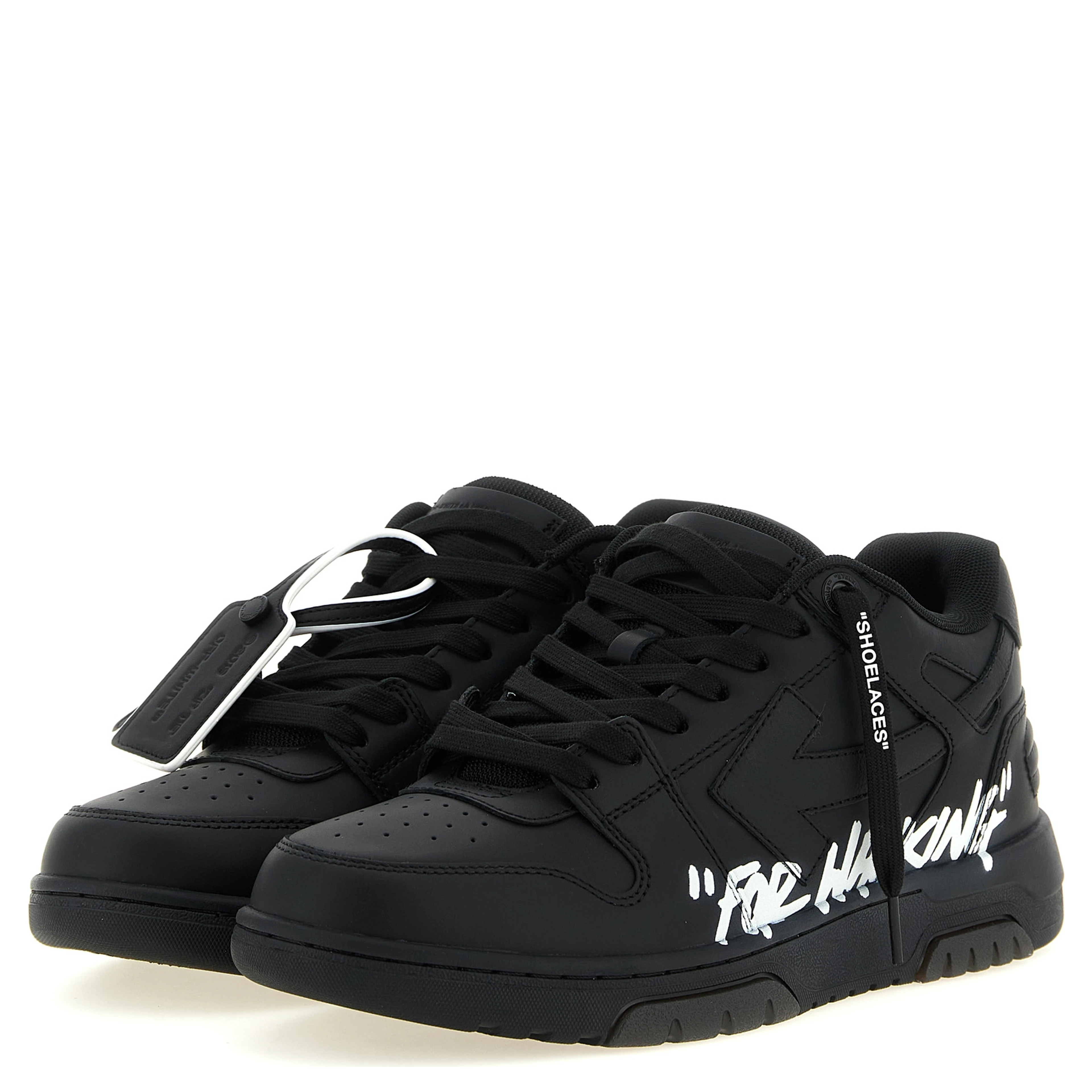 Bicolor Calfskin Low Top Sneakers