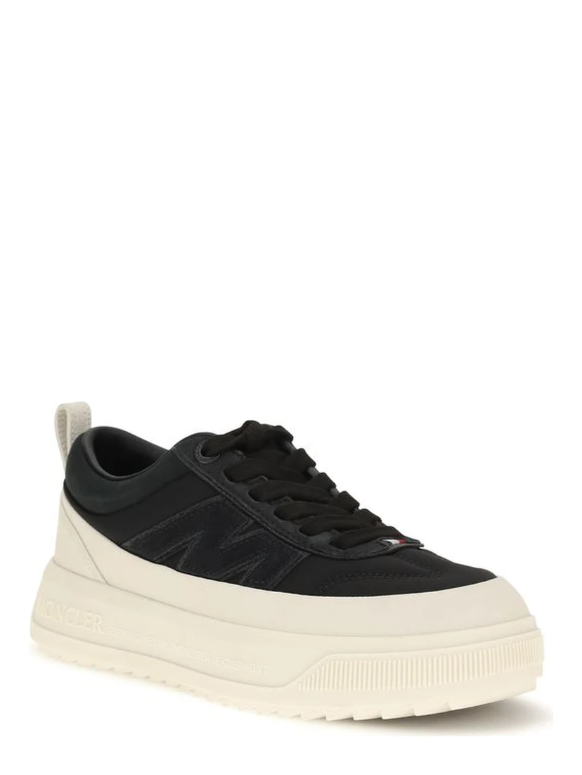 Black Polyamide Athletic Sneakers