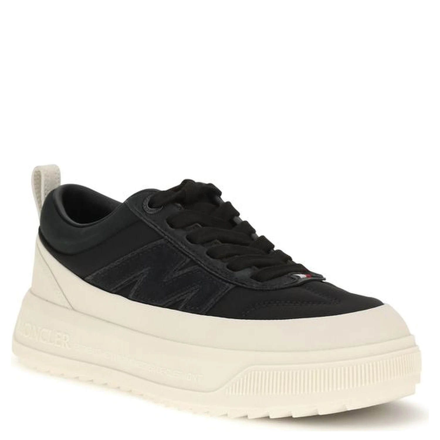 Black Polyamide Athletic Sneakers