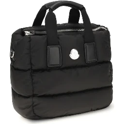Black Nylon Shoulder Bag