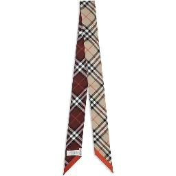 Beige Silk Scarf