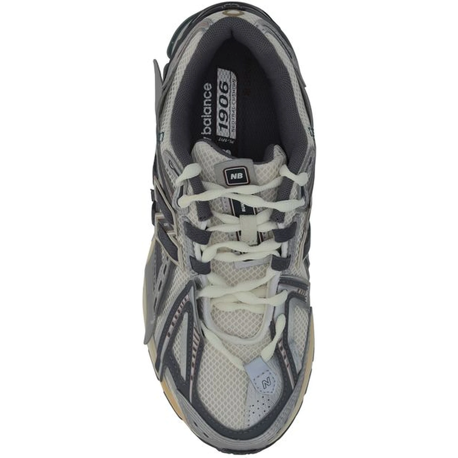 Silver Fabric Athletic Sneakers