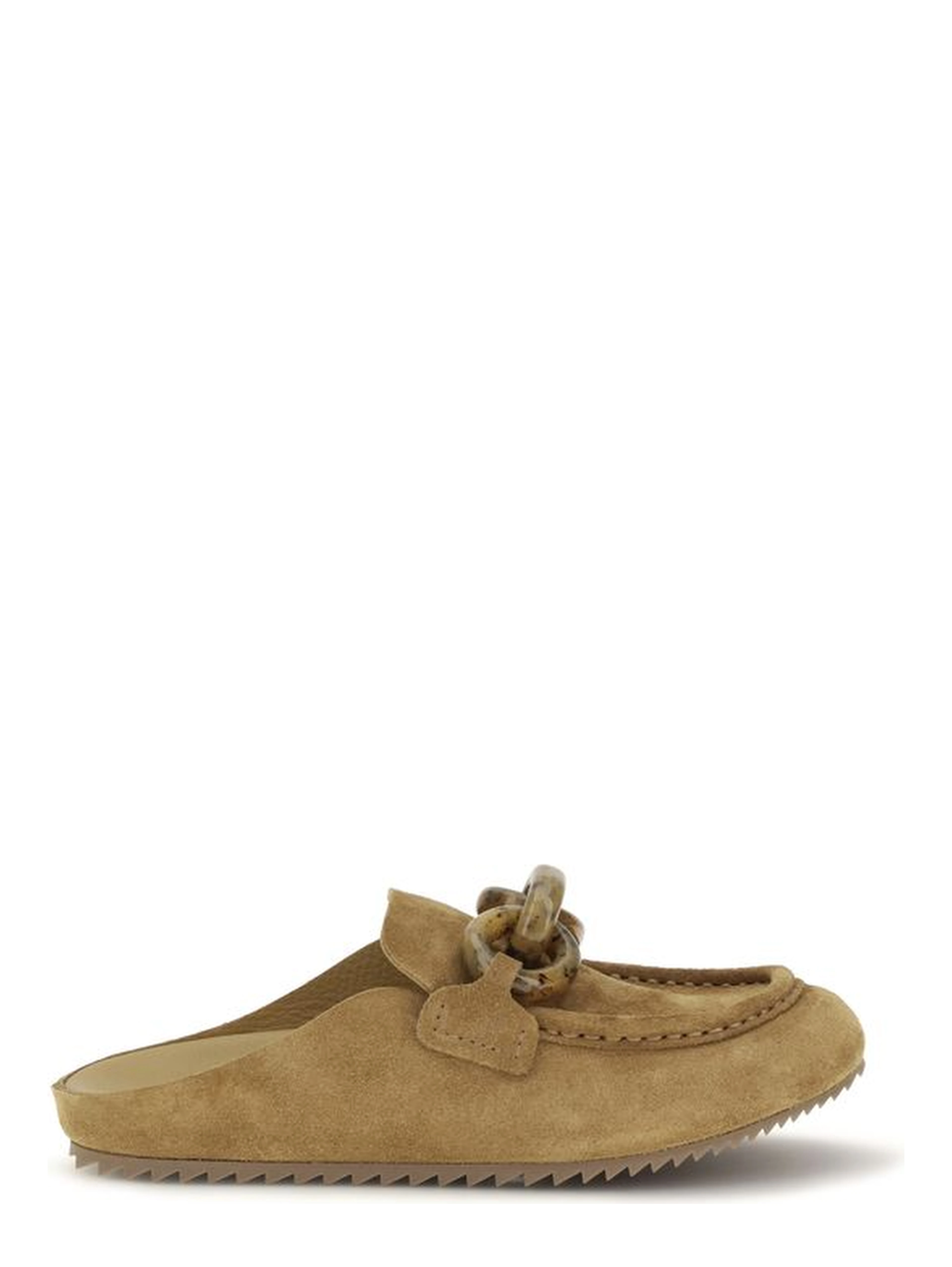 Beige Calf Leather Bos Taurus Moccassin
