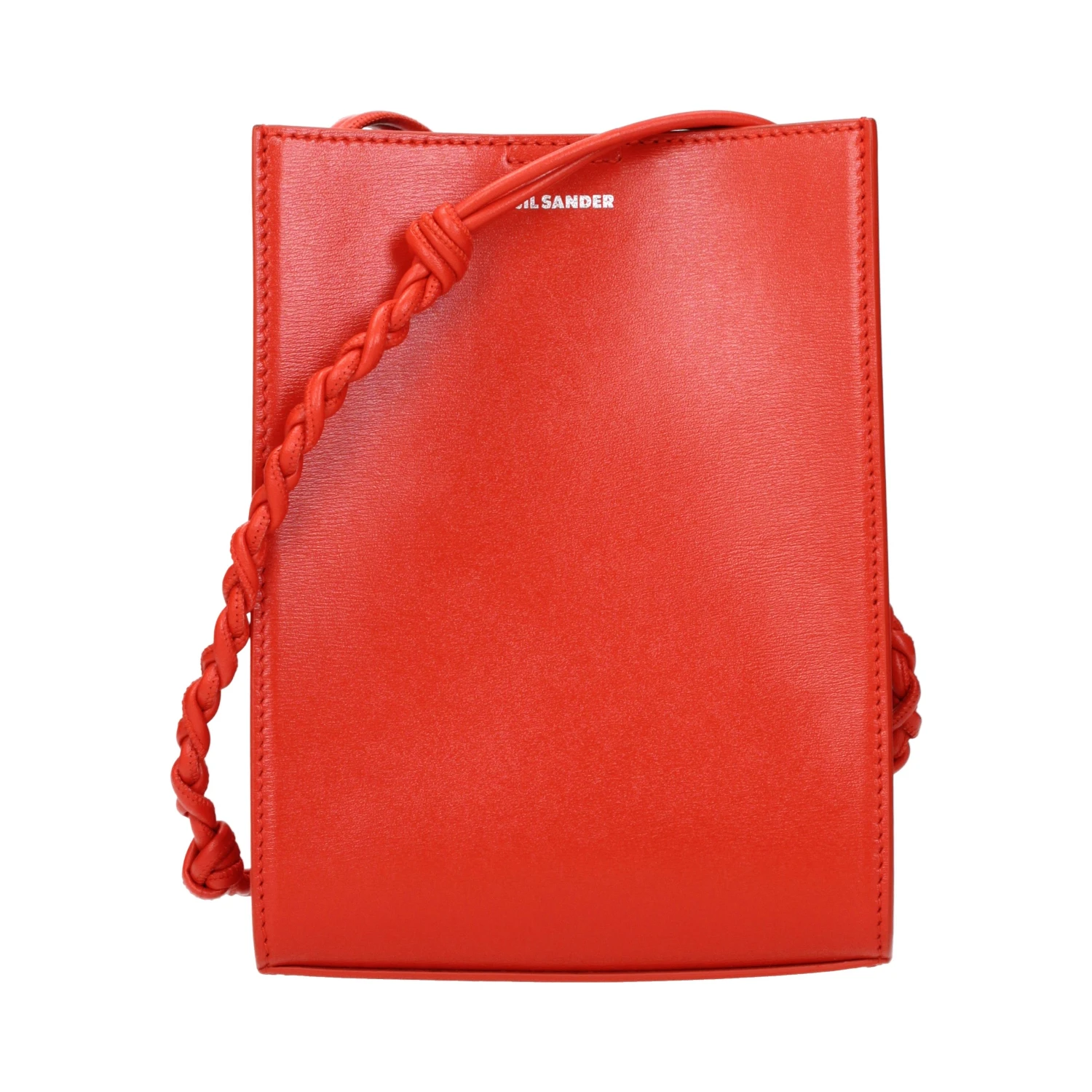 Red Leather Crossbody Bag