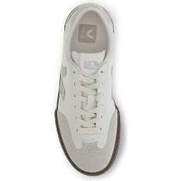 White Calf Leather Bos Taurus Sneakers