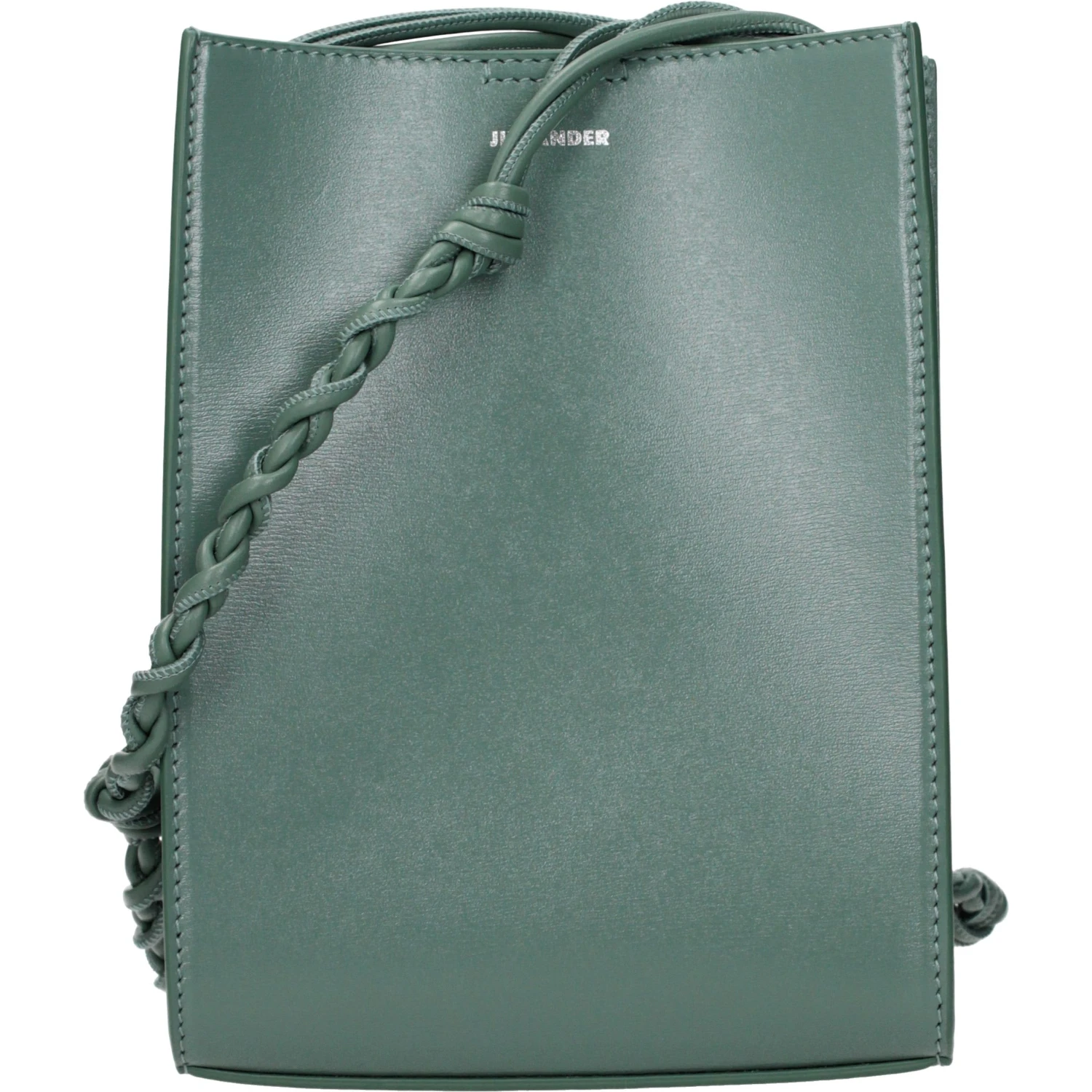 Green Leather Crossbody Bag
