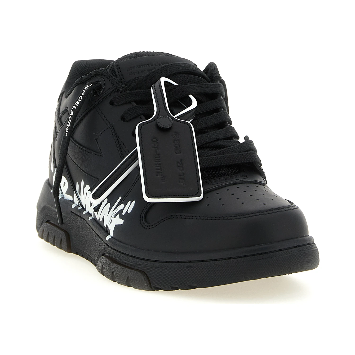 Bicolor Calfskin Low Top Sneakers