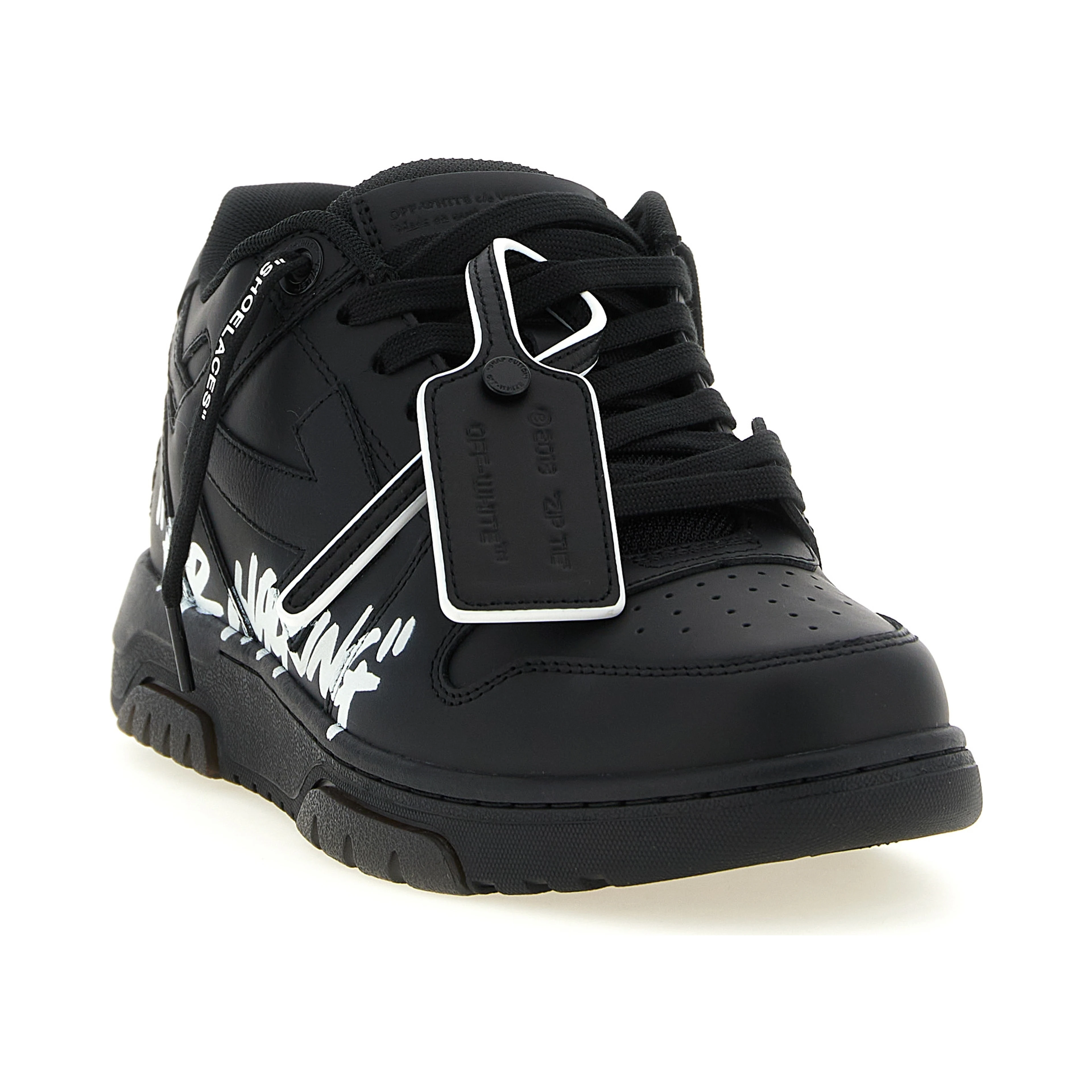 Bicolor Calfskin Low Top Sneakers
