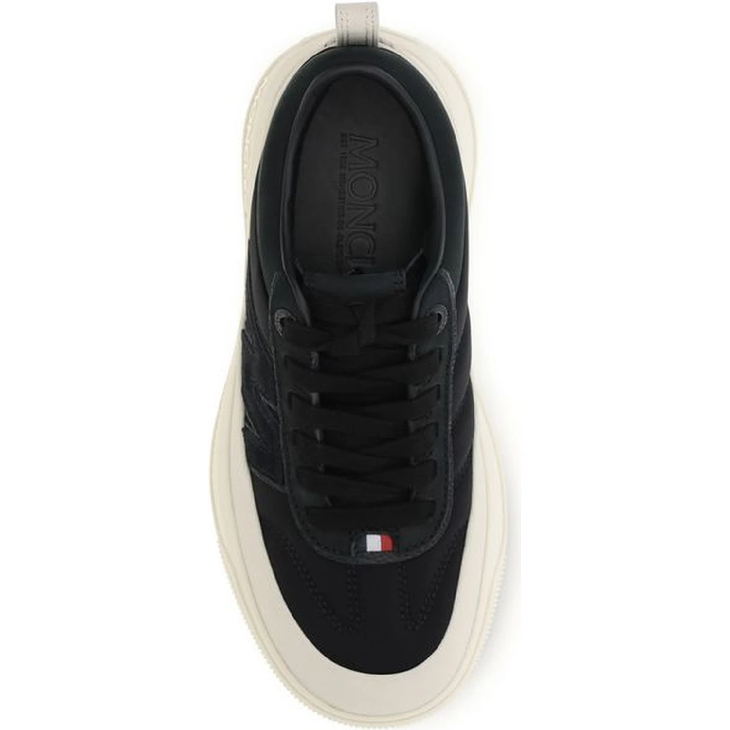 Black Polyamide Athletic Sneakers