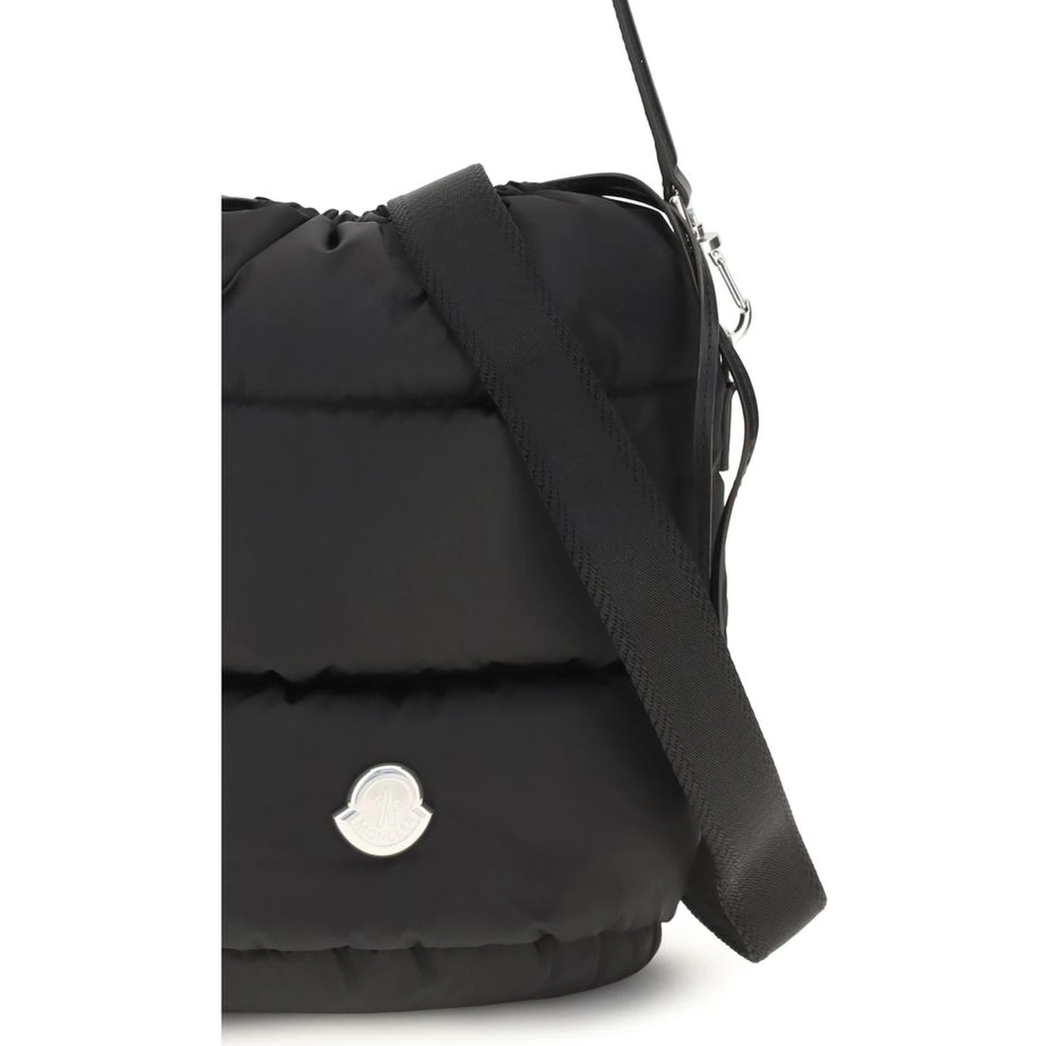 Black Nylon Backet Bag