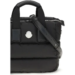 Black Nylon Shoulder Bag