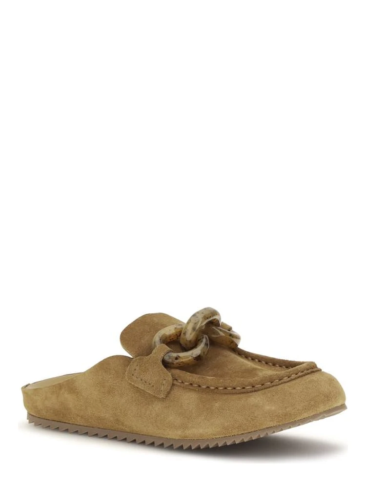 Beige Calf Leather Bos Taurus Moccassin alternative