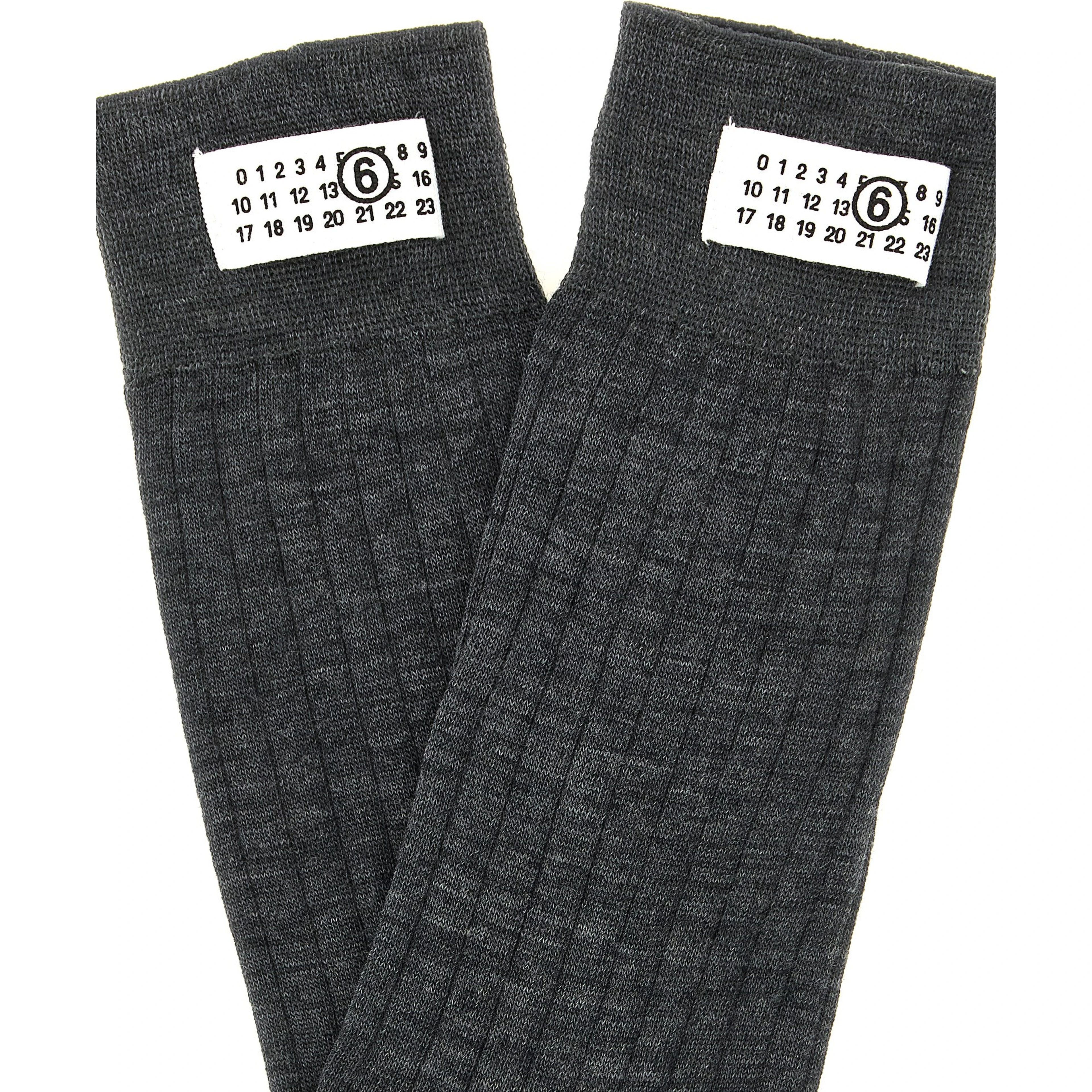 Gray Wool Socks