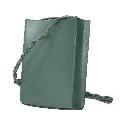 Green Leather Crossbody Bag