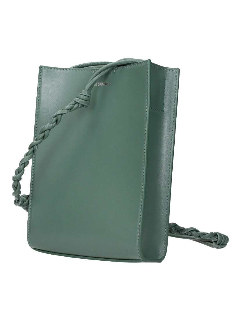 Green Leather Crossbody Bag