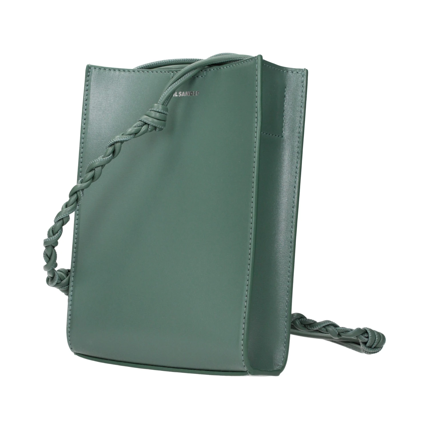 Green Leather Crossbody Bag