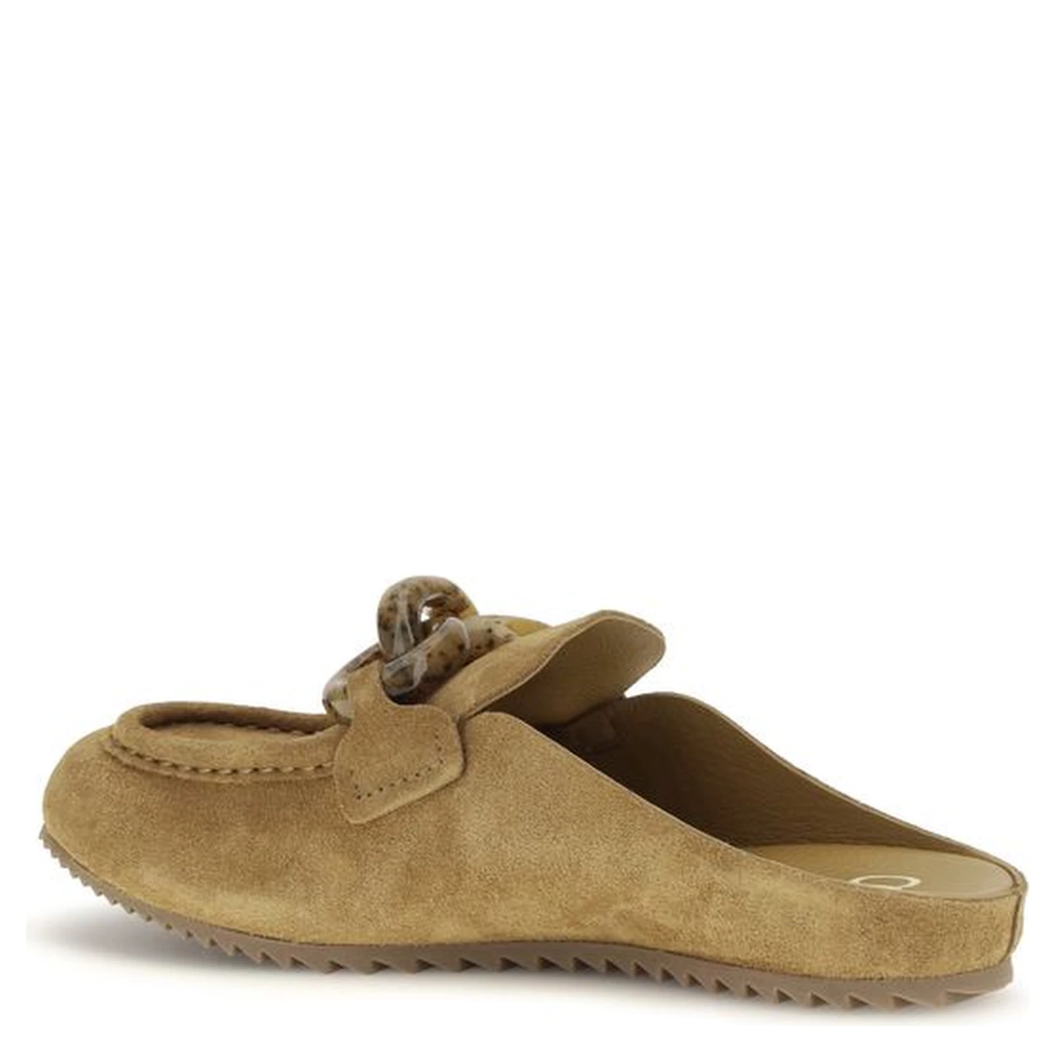 Beige Calf Leather Bos Taurus Moccassin