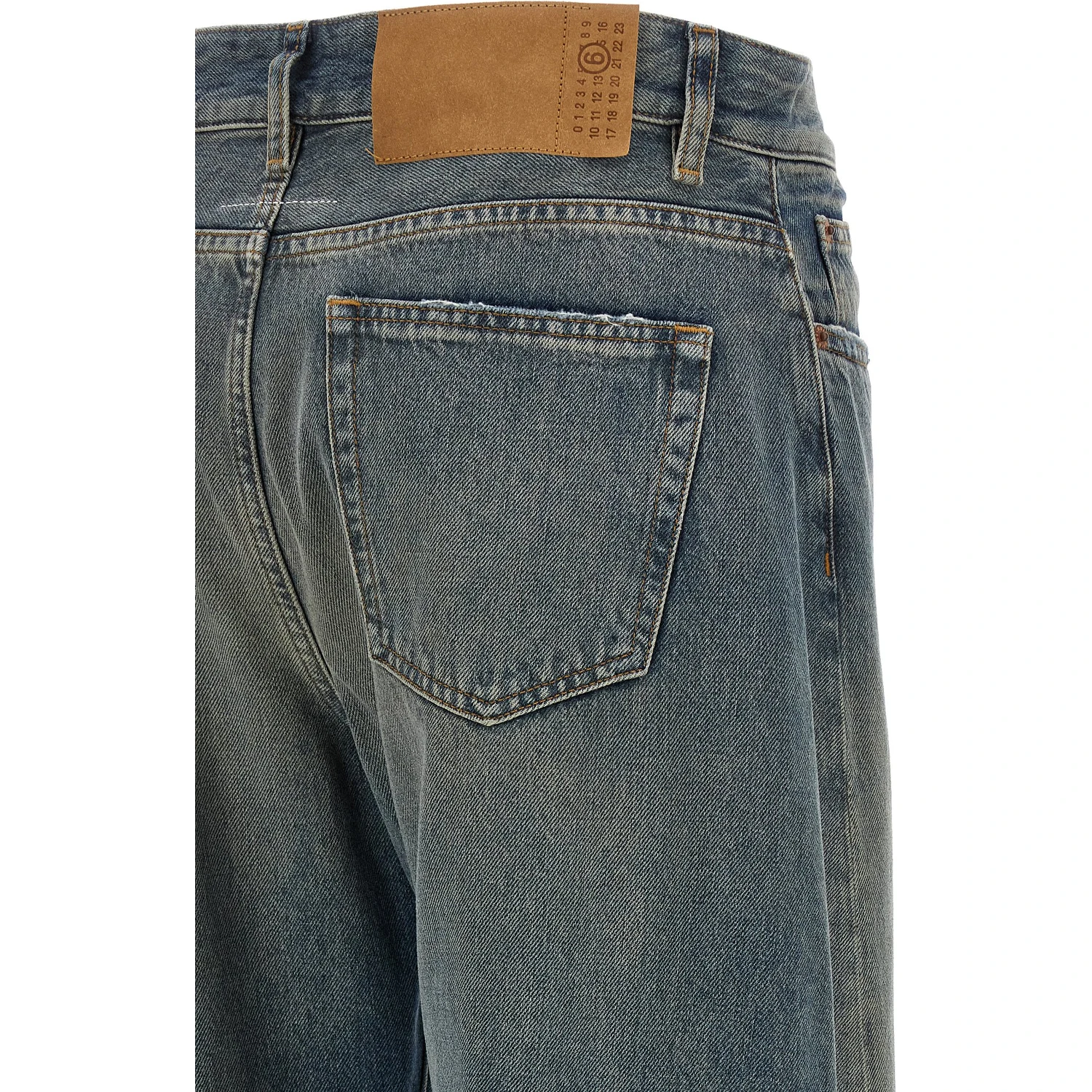 Blue Cotton Jeans Denim