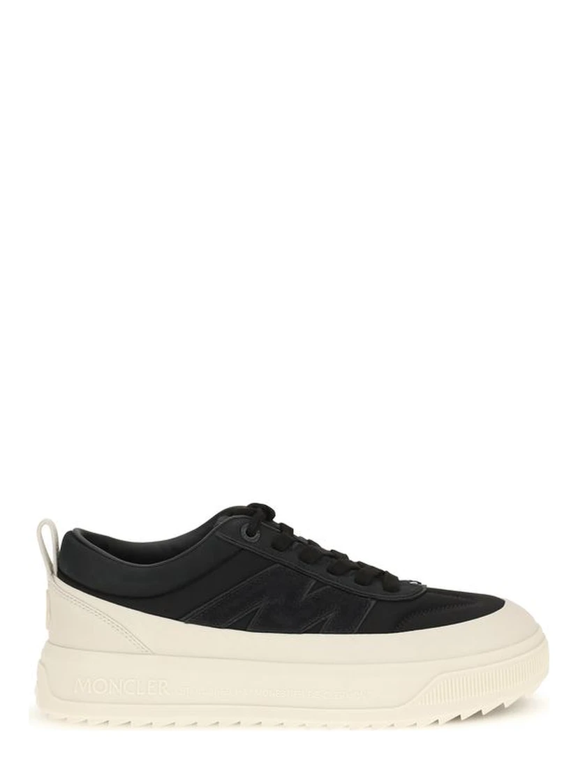 Black Calf Leather Bos Taurus Athletic Sneakers