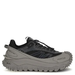 Gray Calf Leather Bos Taurus Athletic Sneakers