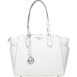White Leather Shoulder Bag